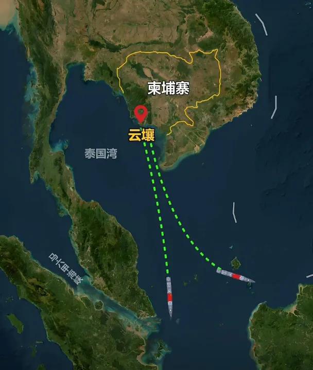 岸位置不如金瓯半岛和纳土纳比没有好mg不朽情缘云壤港在柬埔寨泰国湾沿(图2)